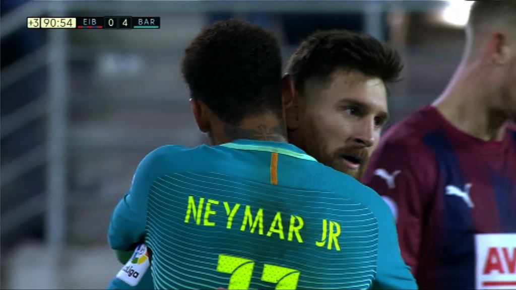 西甲　艾爾巴 0:4 巴塞羅那