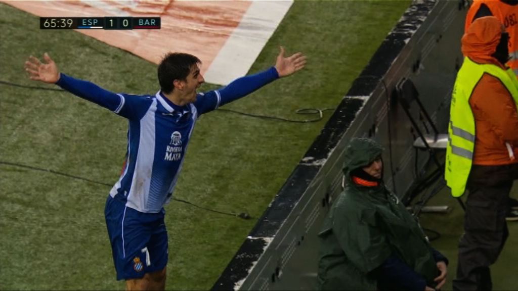 西甲　愛斯賓奴 1:1 巴塞羅那