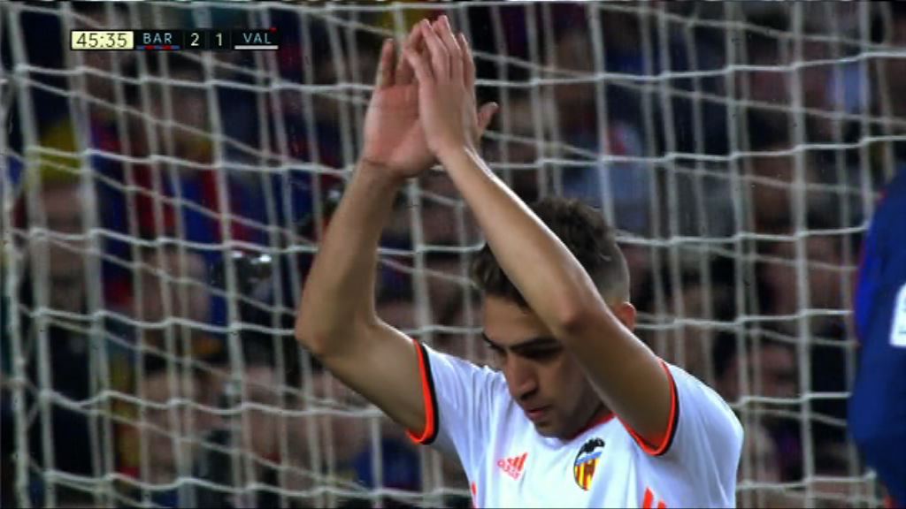 西甲　巴塞羅那4:2華倫西亞