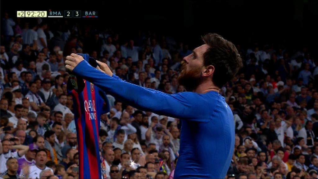 西甲　皇家馬德里2:3巴塞羅那