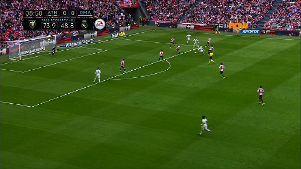 西甲　畢爾包1:2皇家馬德里