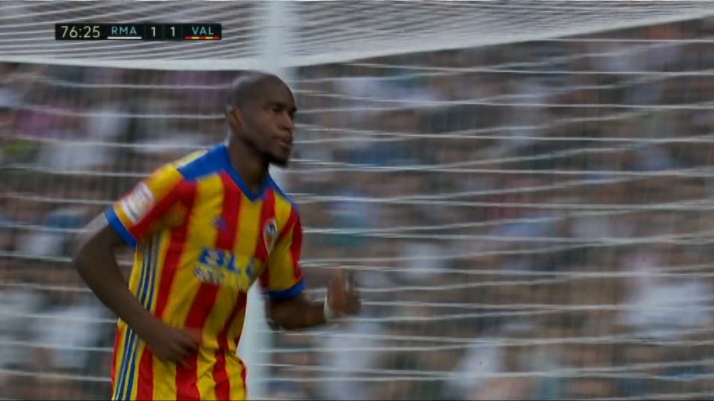 西甲　皇家馬德里 2:2 華倫西亞