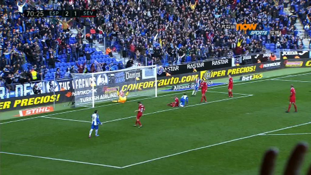 西甲　愛斯賓奴3:1西維爾