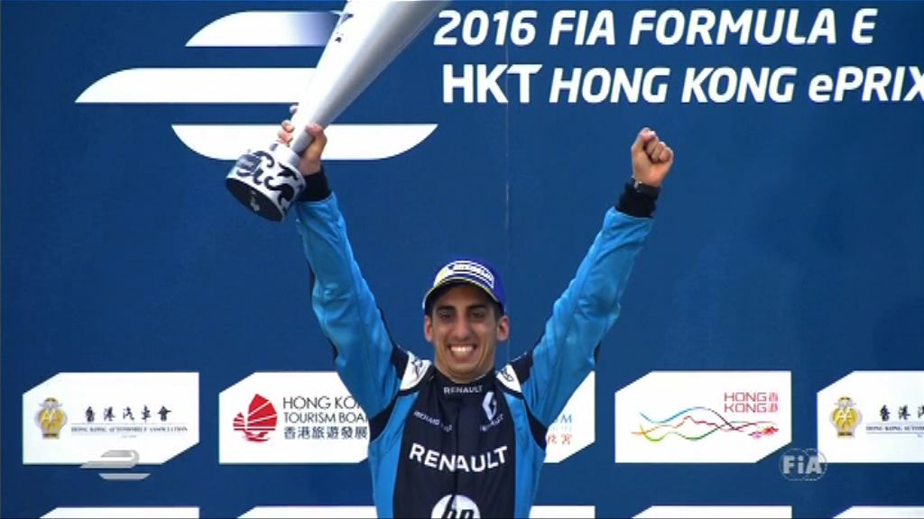 布美奪香港站電動方程式冠軍