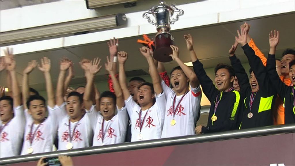 廣東隊兩回合挫港隊奪省港盃