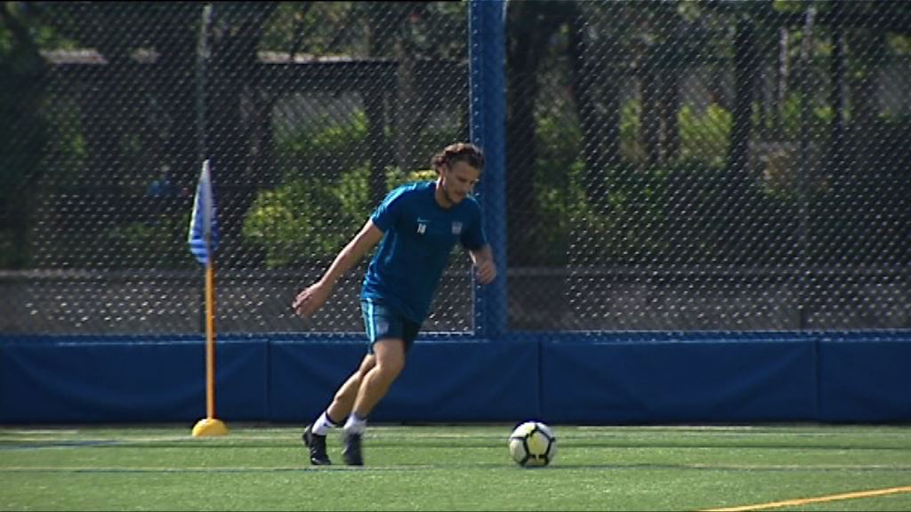 科蘭跟隨傑志操練備戰港超聯