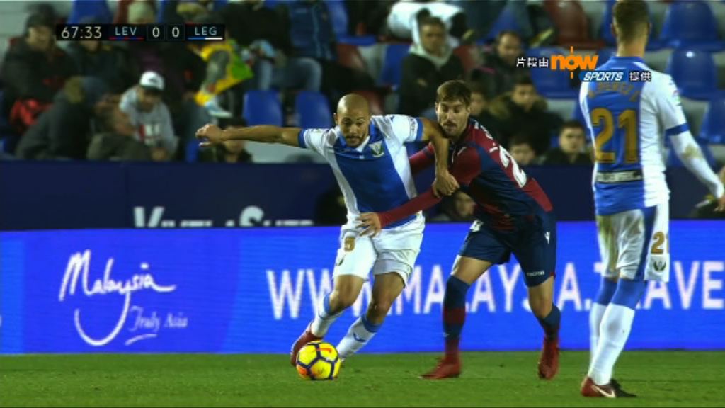 西甲　利雲特0：0雷加利斯