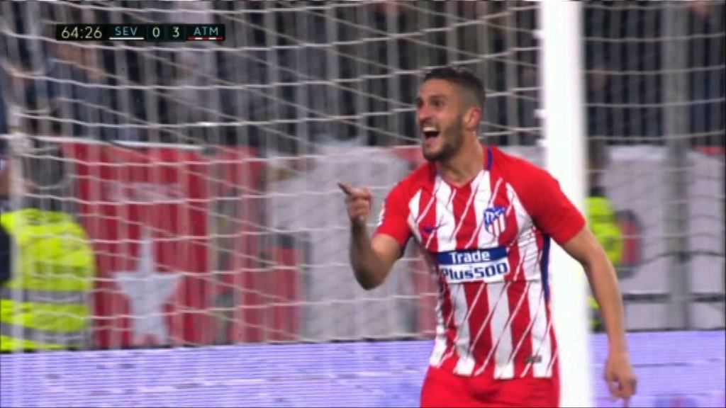 西甲　西維爾 2:5 馬德里體育會