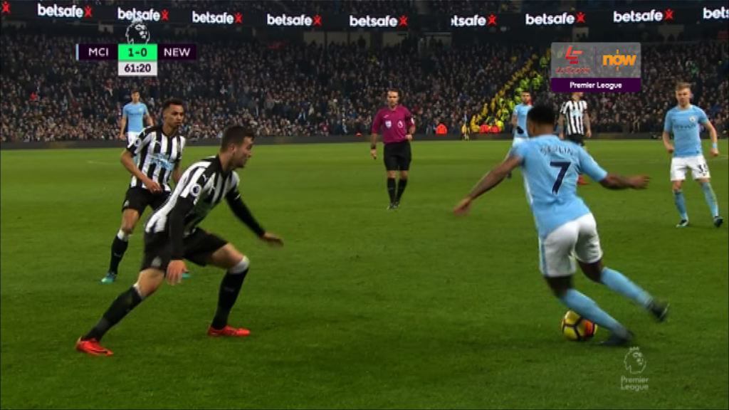 英超　曼城 3:1 紐卡素