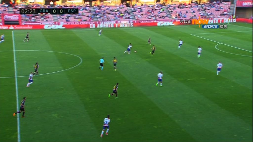 西甲　格蘭納達1:2愛斯賓奴