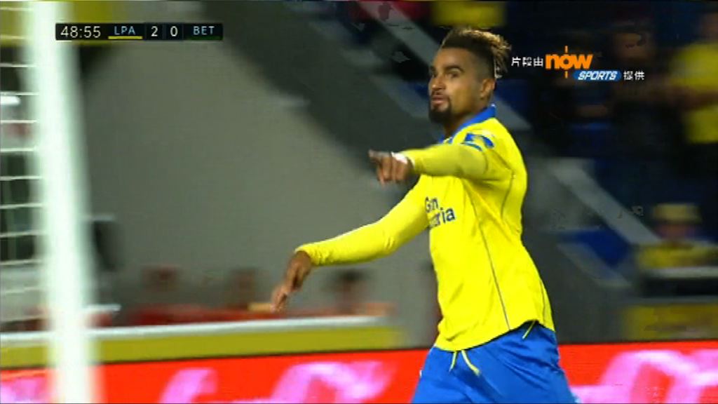 西甲　拉斯彭馬斯4:1貝迪斯