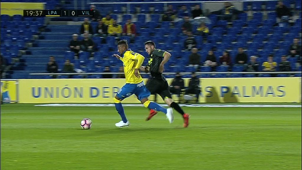 西甲　拉斯彭馬斯 1:0 維拉利爾