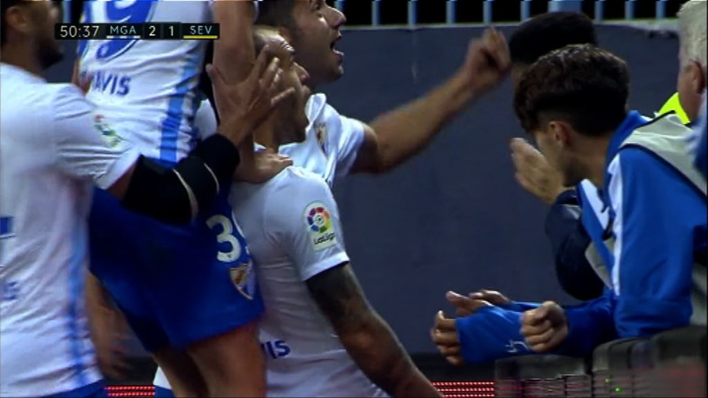 西甲　馬拉加 4:2 西維爾