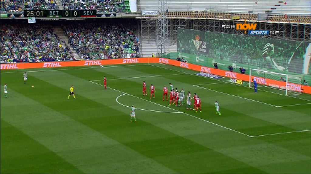 西甲　貝迪斯1:2西維爾