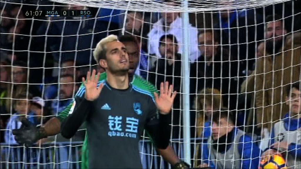 西甲　馬拉加 0:2 皇家蘇斯達