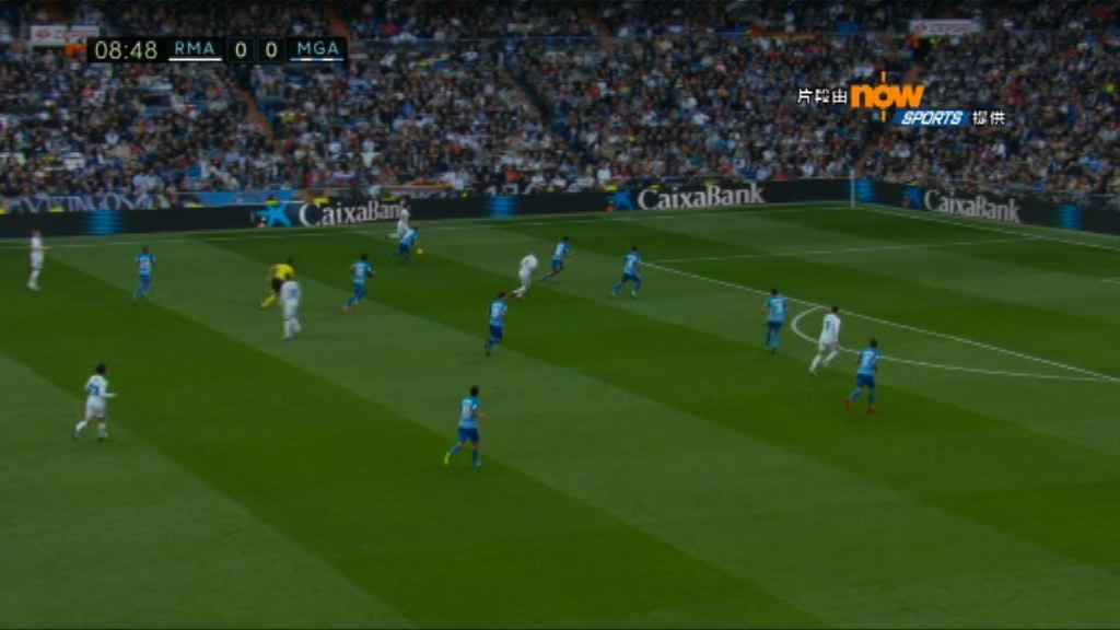 西甲　皇家馬德里3：2馬拉加