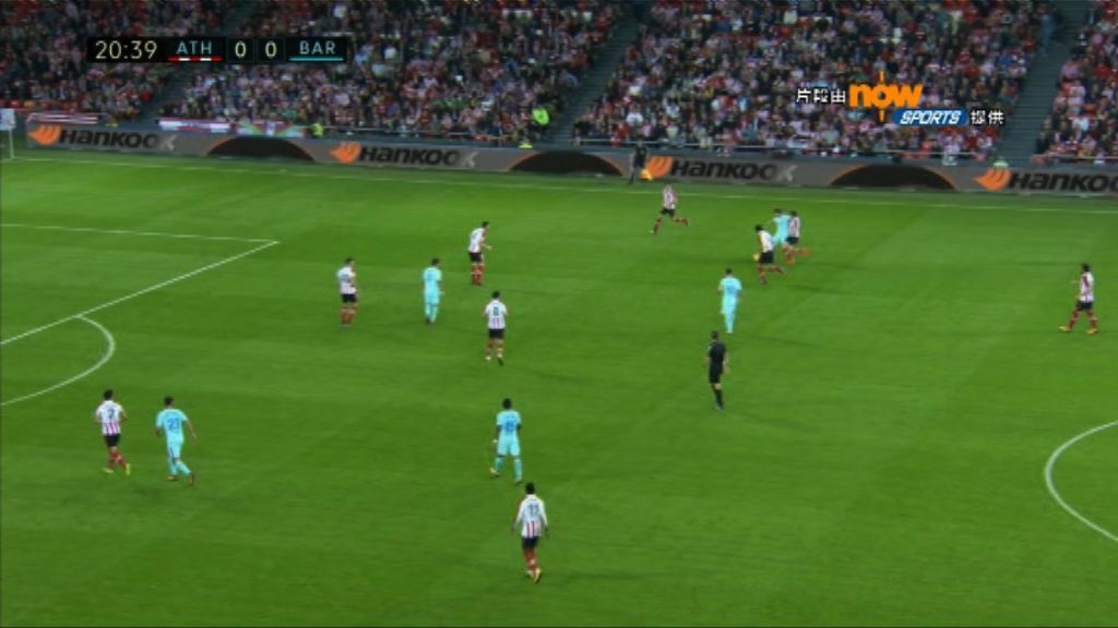 西甲　畢爾包0:2巴塞羅那