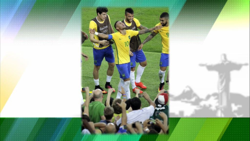 巴西十二碼挫德國首奪奧運金牌