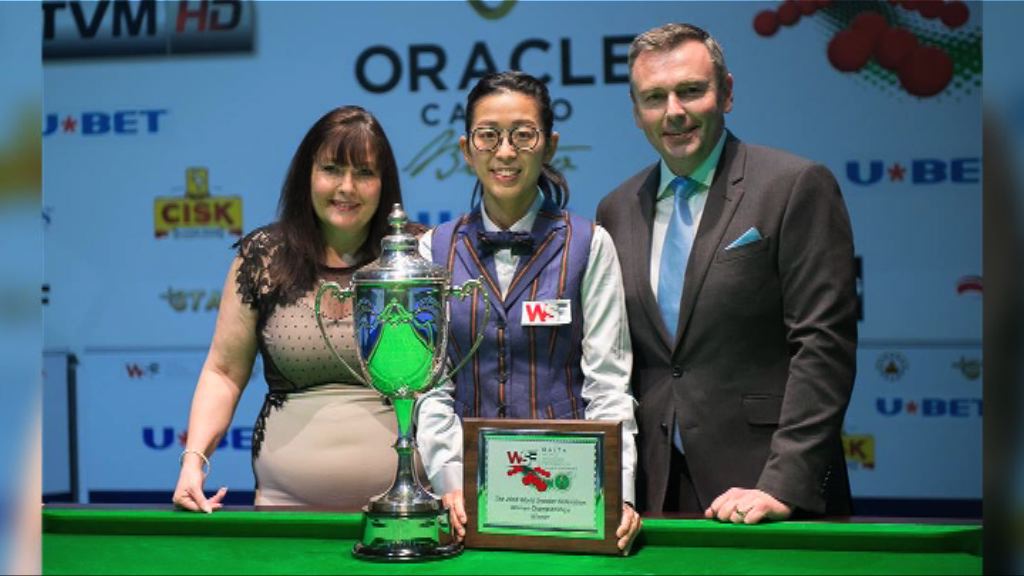 桌球「一姐」吳安儀衛冕世界錦標賽