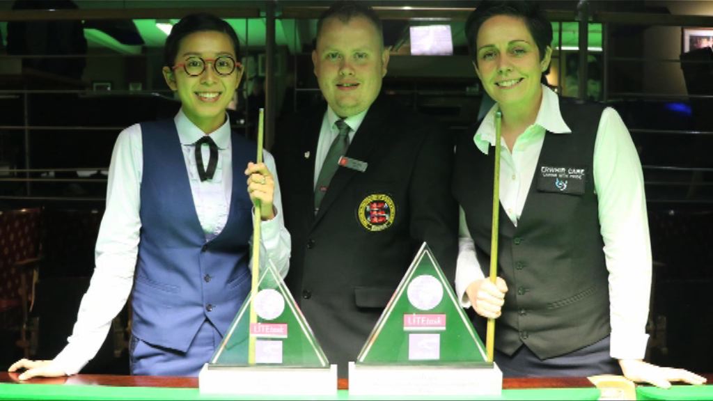 吳安儀奪世界女子十個紅球賽冠軍