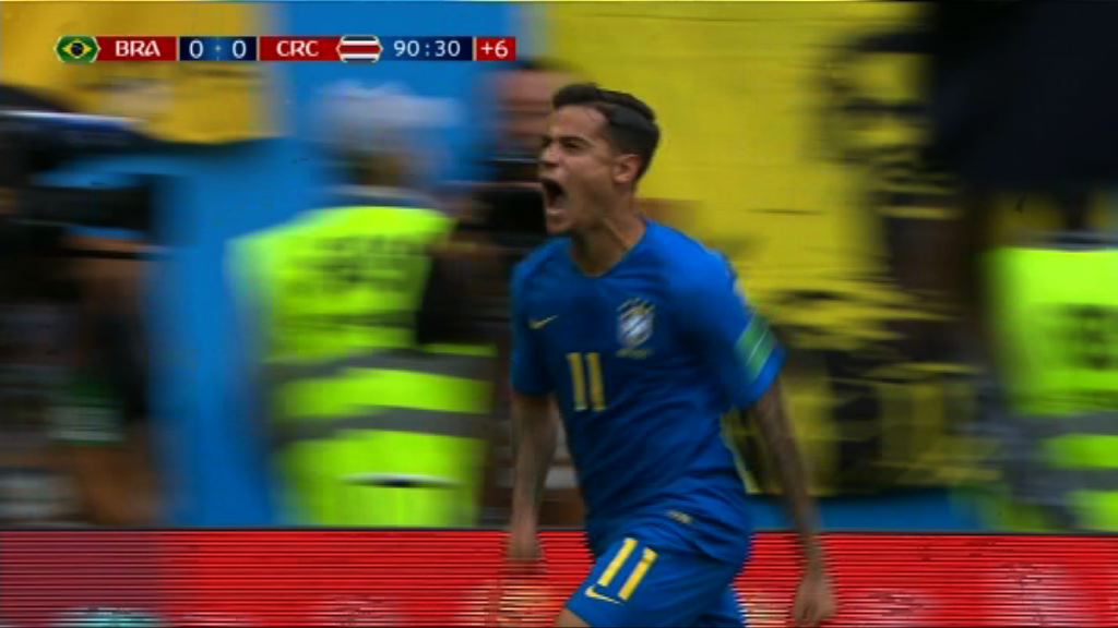 巴西古天奴當選今場最佳球員