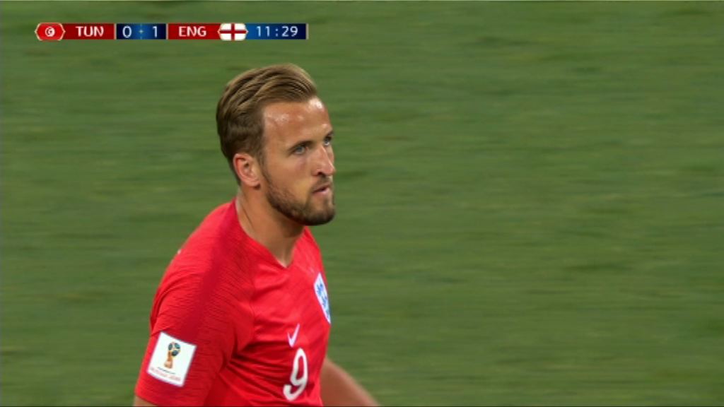 世界盃G組　突尼斯1:2英格蘭