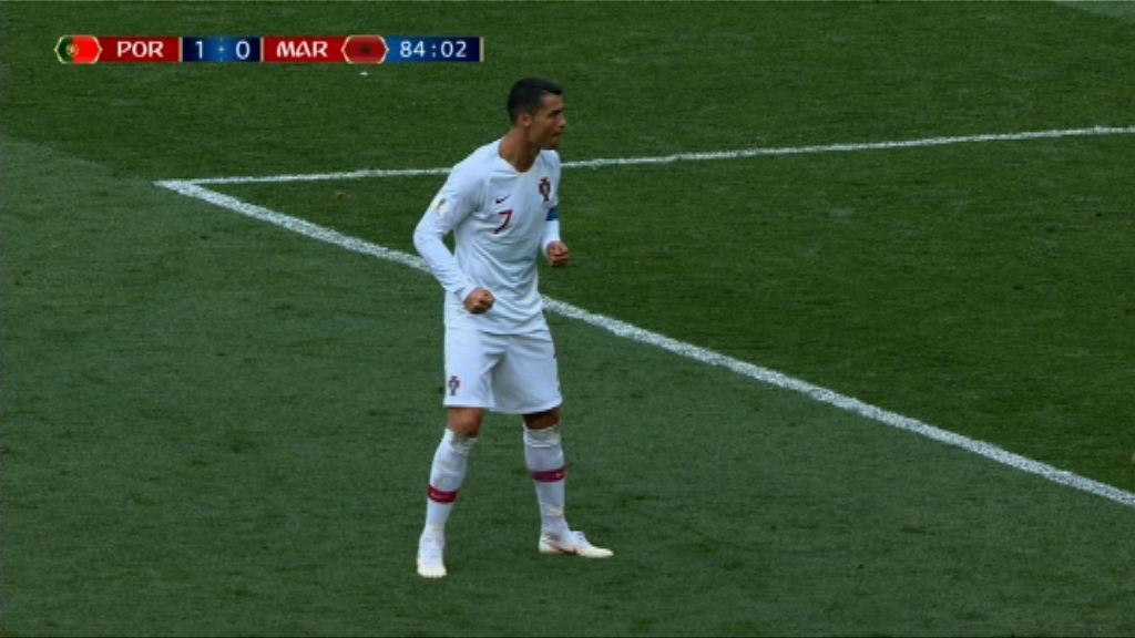 世界盃B組　葡萄牙 1:0 摩洛哥