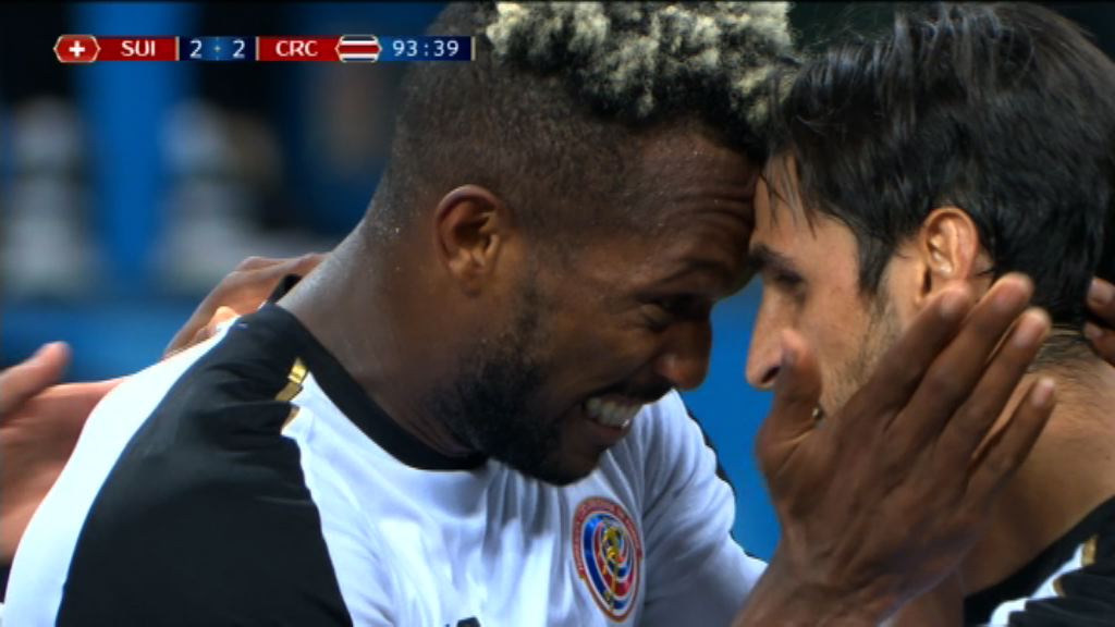 世界盃E組　瑞士 2:2 哥斯達黎加