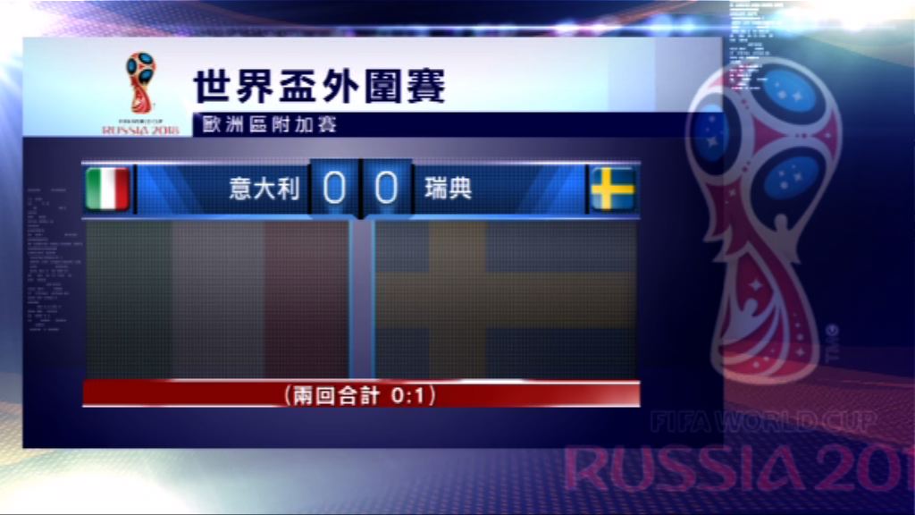 世界盃外圍賽附加賽　意大利無緣決賽周