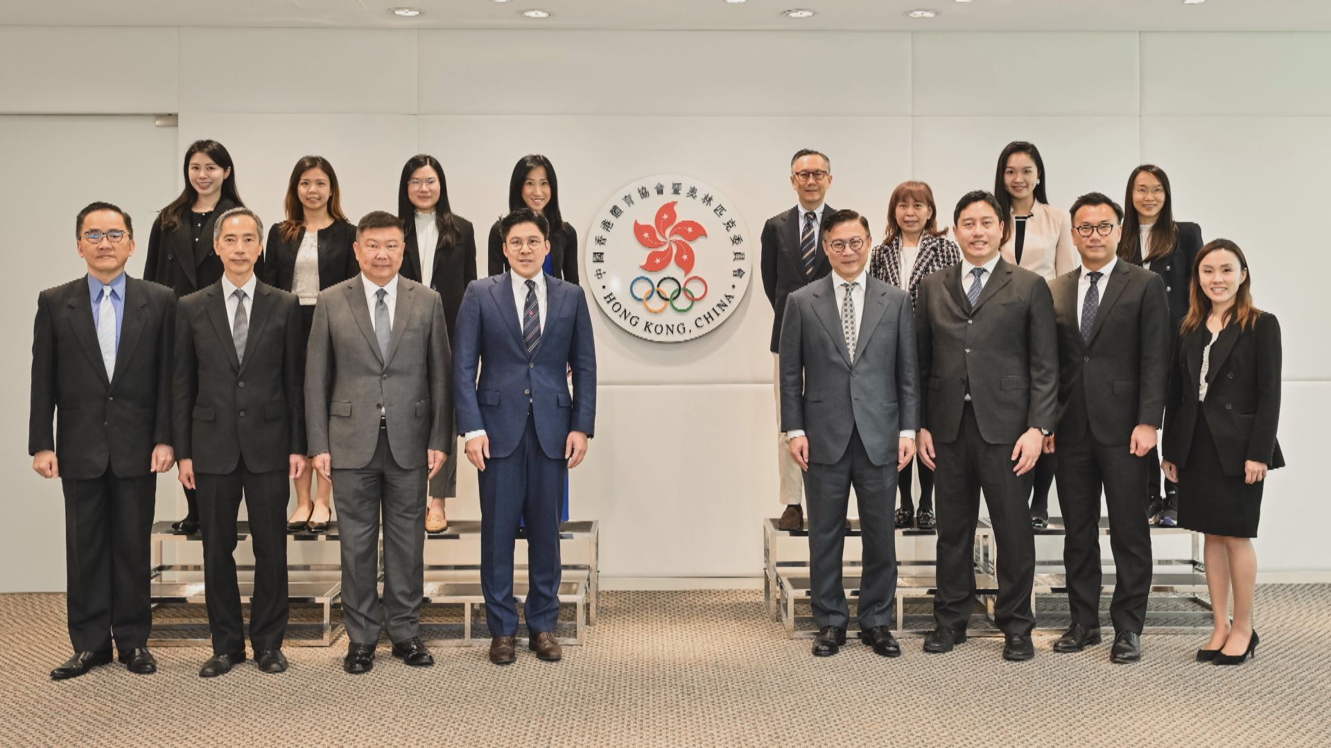張國鈞約見港協暨奧委會　探討體育爭議解決發展方向