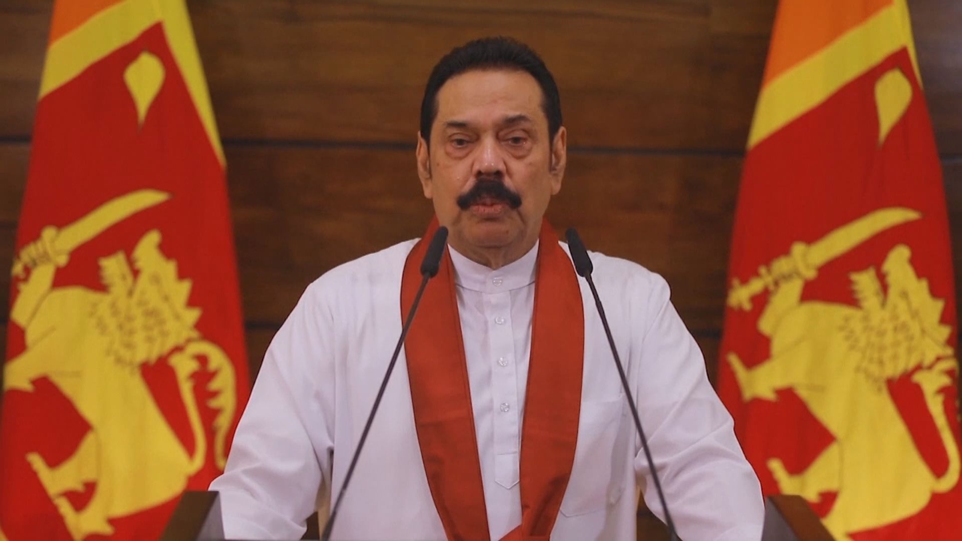 斯里蘭卡總理馬欣達已辭職