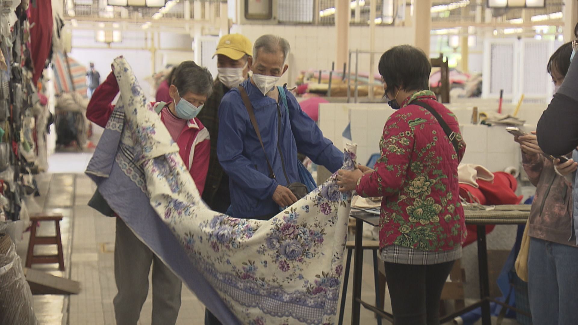 通州街新布藝市場開幕　關注組料僅少數攤檔可即時營業