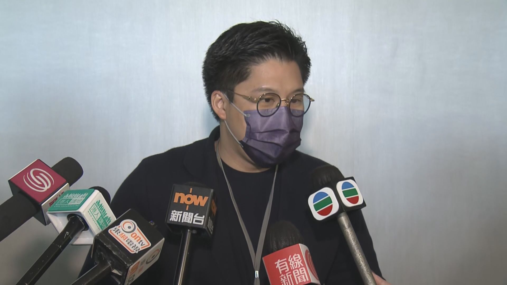 霍啟剛：基本法保障新聞自由　相信警方依法行事