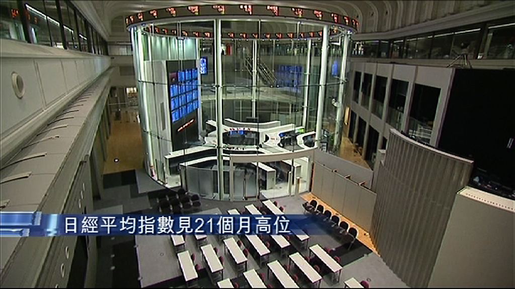 【亞股造好】日經平均指數突破20000關