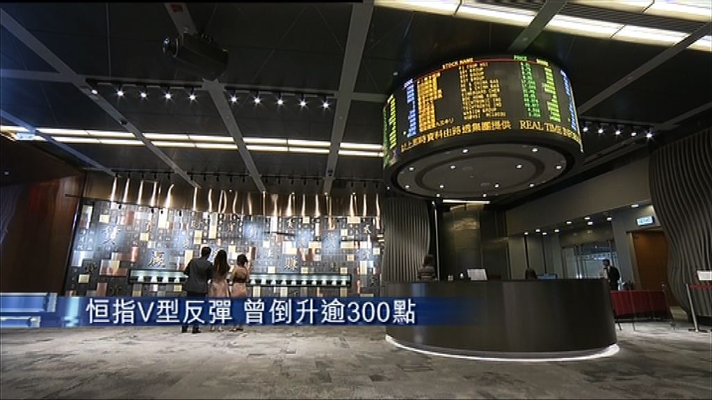 【挾死淡友？】中美「開戰」　恒指曾彈逾300點