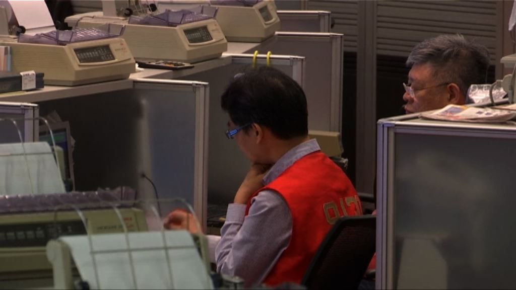 【逾千三股挫】港股急插　成交破千二億