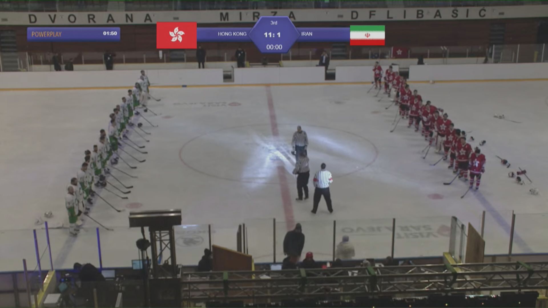 冰協須在周一就錯播國歌事件遞交補充報告