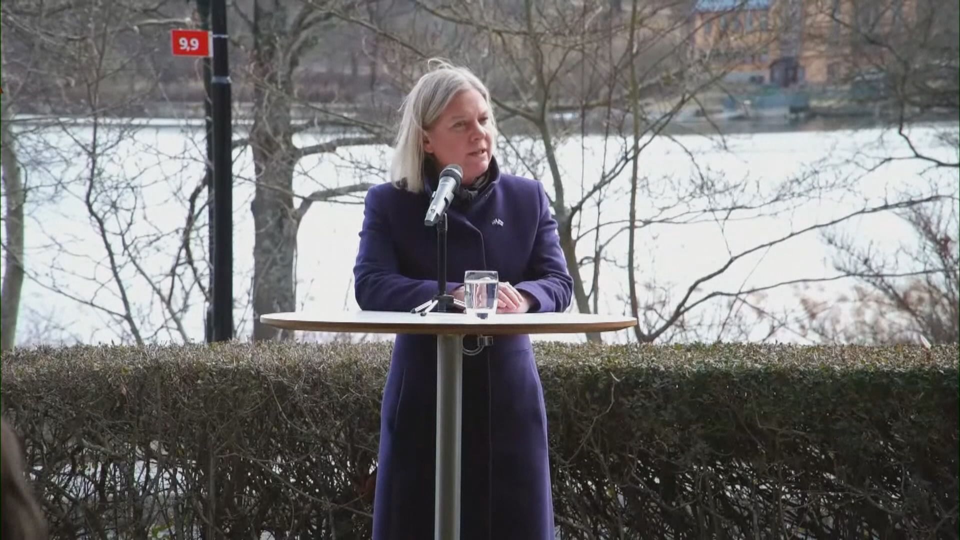 瑞典首相指加入北約有助波羅的海安全