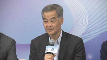 梁振英稱香港可借鑑瑞典科研發展　官產研三方合作