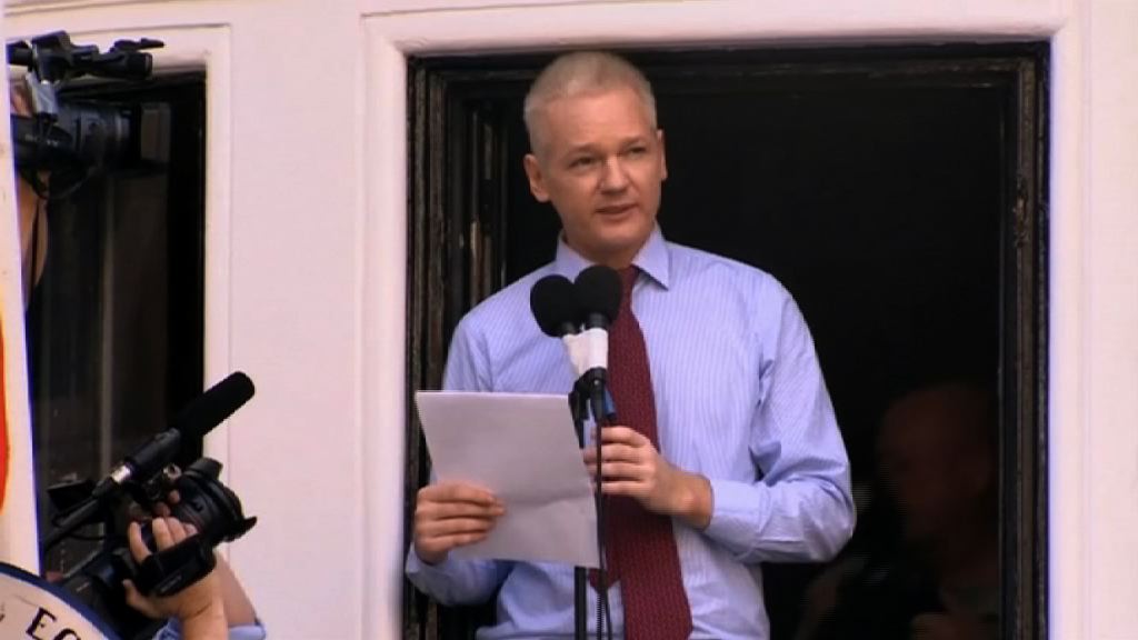 英警稱阿桑吉若離開使館會被捕