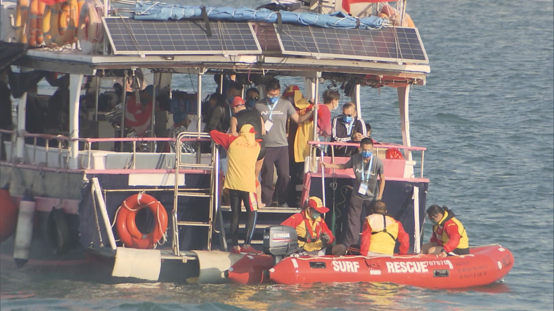 維港渡海泳復辦約1200人參與　賽道改為灣仔至尖沙咀