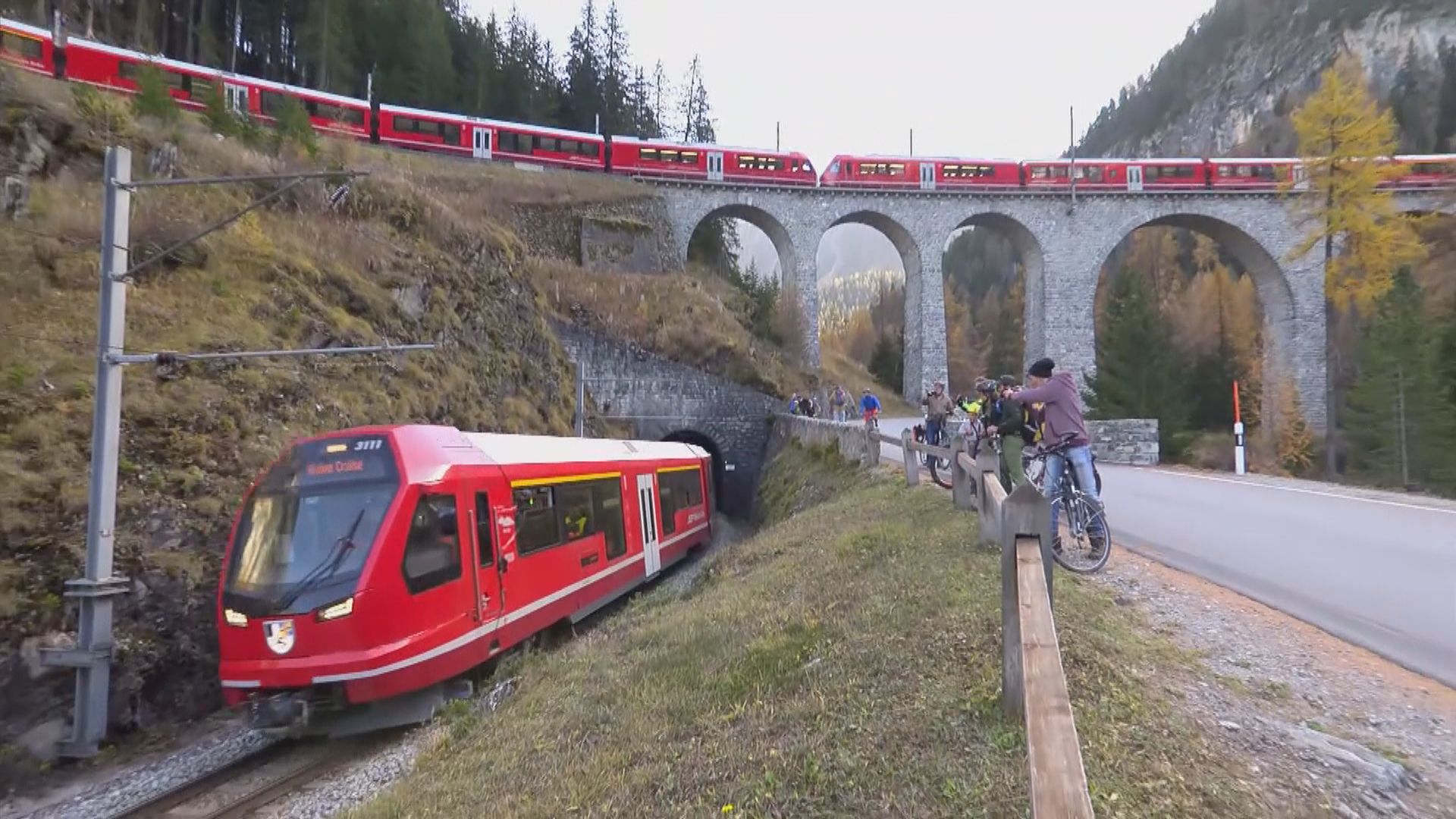 瑞士鐵路1.9公里長火車創最長客運列車紀錄