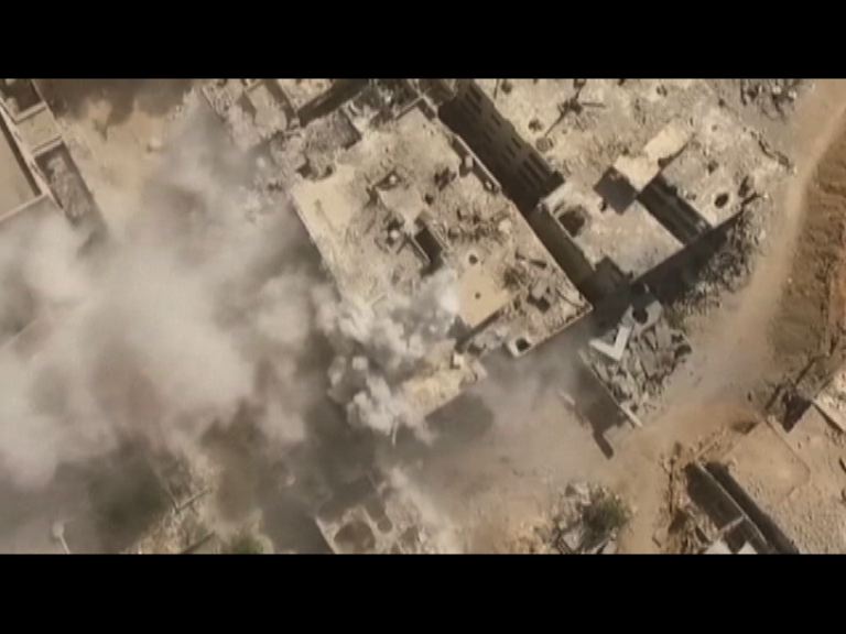 俄羅斯無人機展示敘國戰爭破壞痕跡