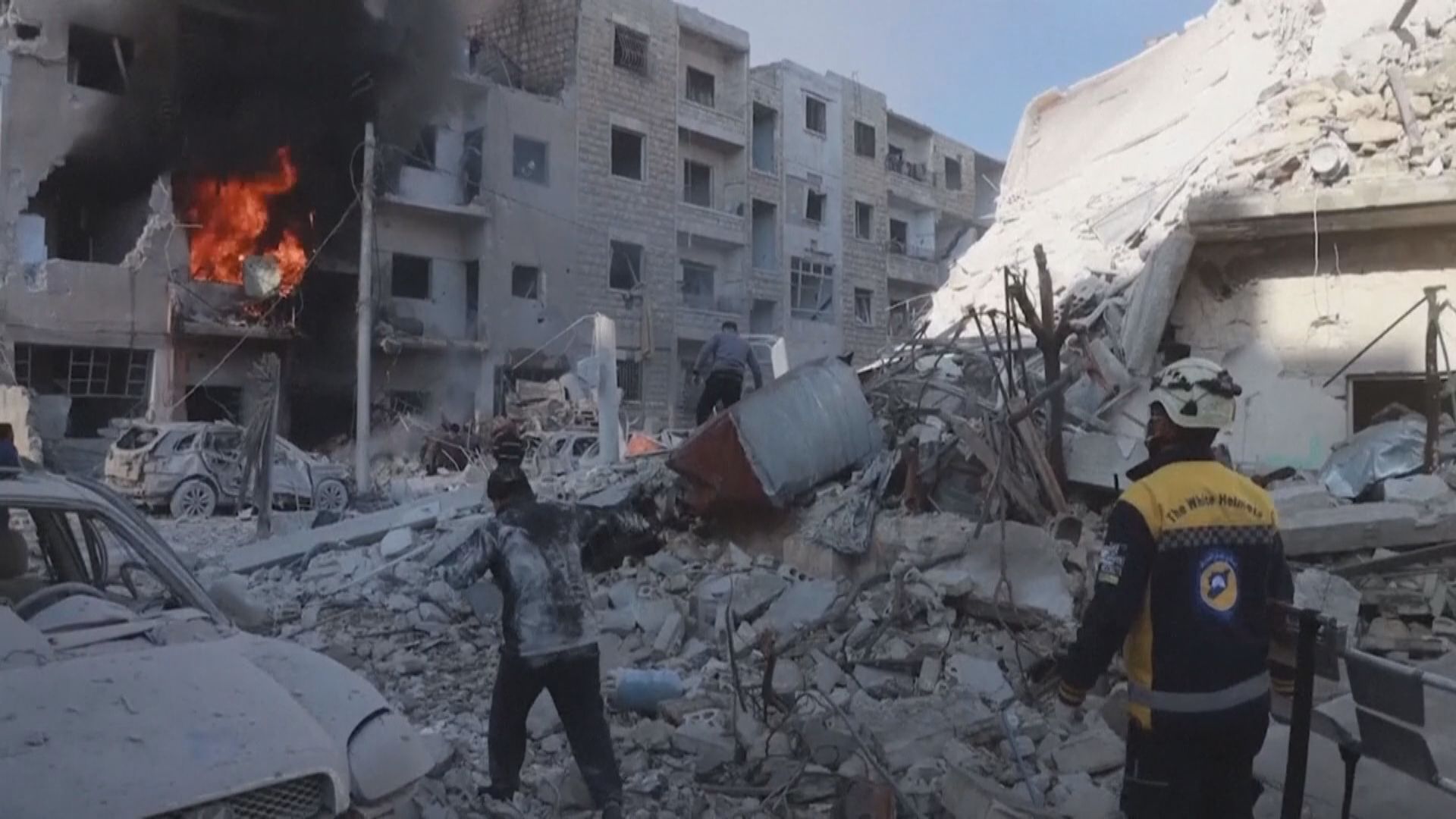 敘利亞政府軍加強空襲伊德利卜　釀多人死傷