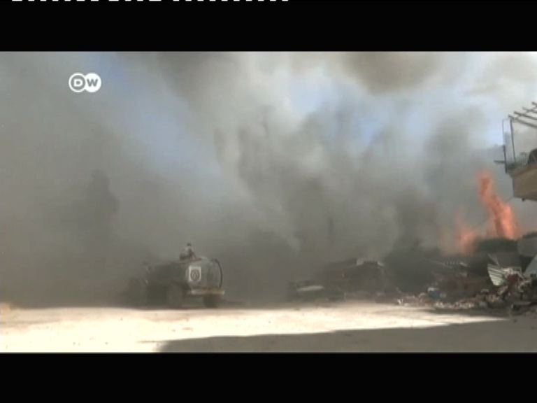 敘政府軍空襲市集釀數百死傷