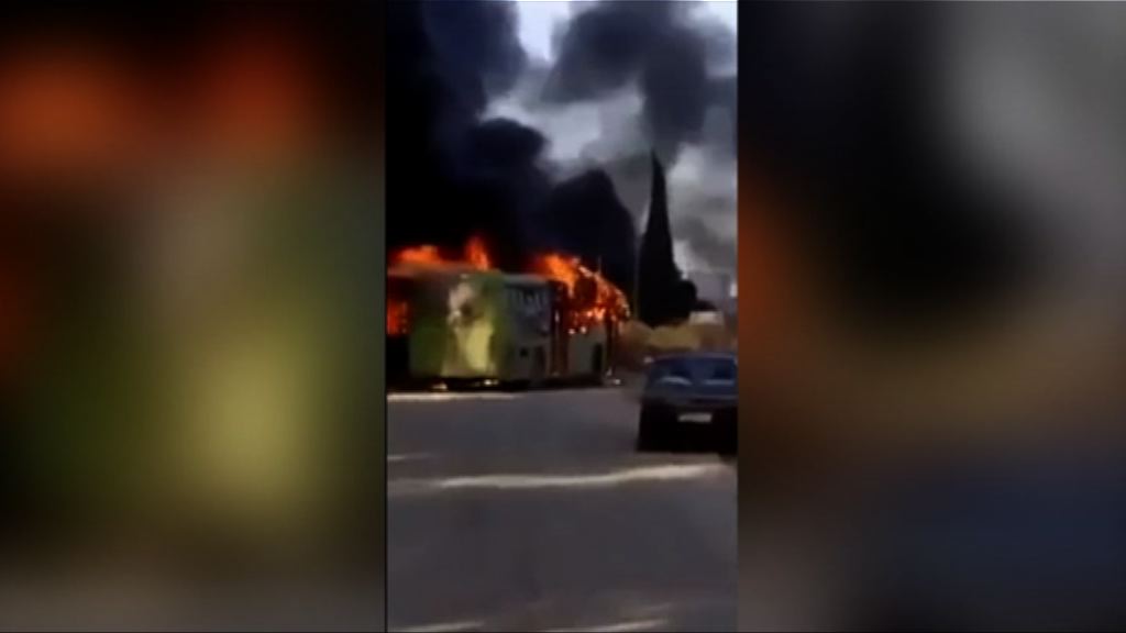 接載平民巴士遇襲　阿勒頗撤離行動受阻