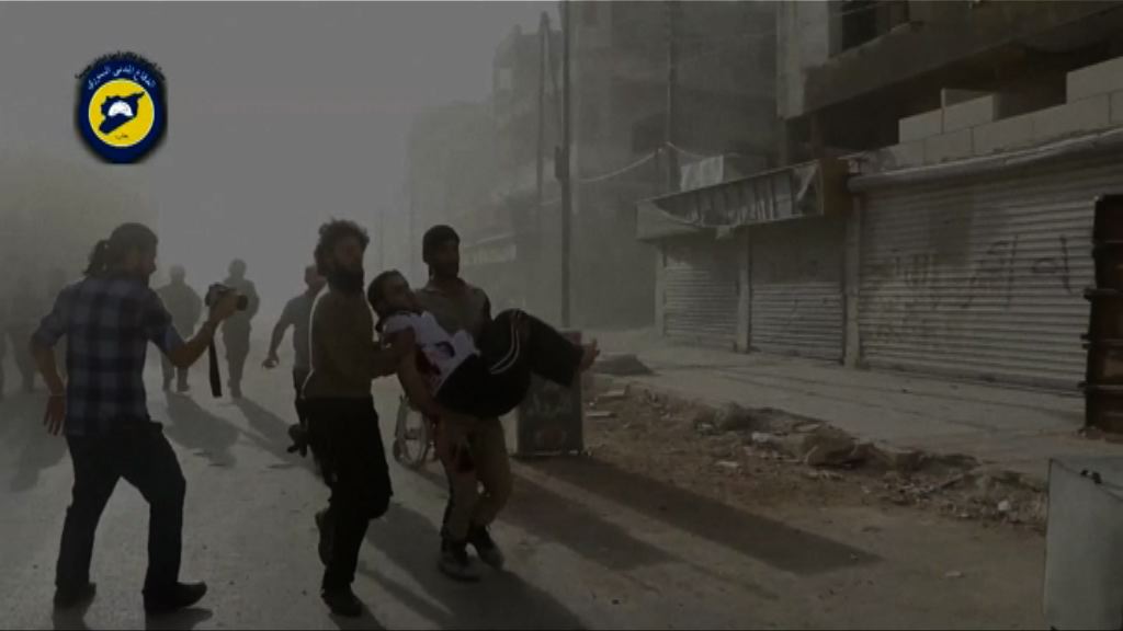 政府軍疑動用「碉堡剋星」炸彈