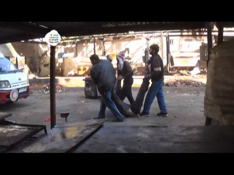 導彈襲大馬士革郊區多人死傷