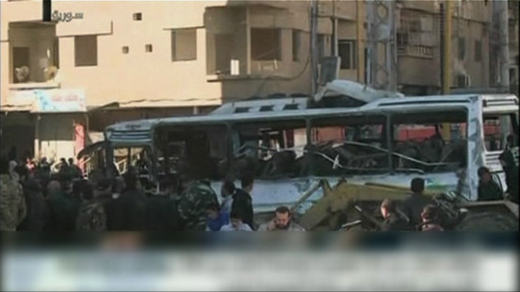 大馬士革自殺式襲擊多人死傷