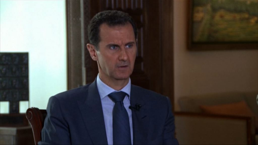 敘總統巴沙爾否認使用化武稱指控捏造